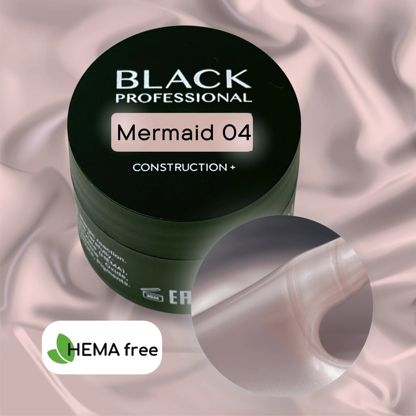 GEL BLACK LIQUIDE MERMAID04 SANS HEMA