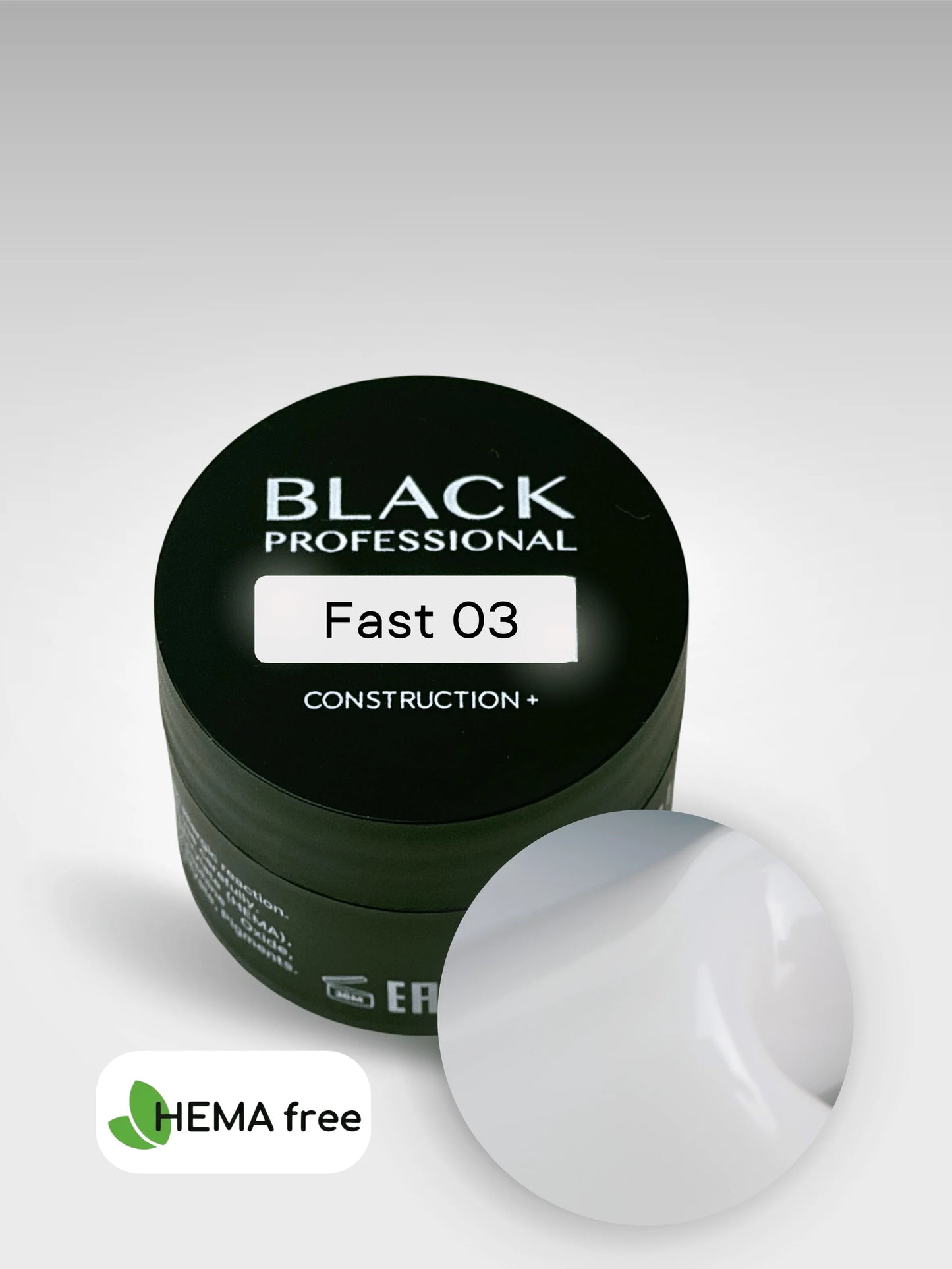 GEL BLACK FAST 03 SANS HEMA